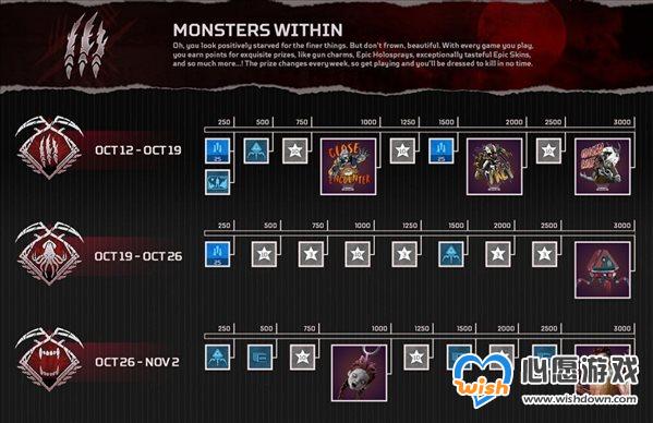 《Apex英雄》活动“Monster Within”预告 新地图和皮肤_wishdown.com