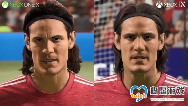 《FIFA 21》次世代与本世代画面对比 球员面部如同真人_wishdown.com