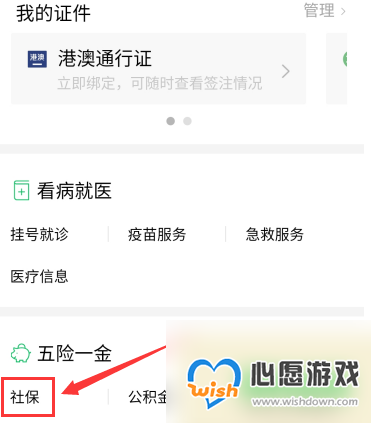 微信怎么办理医保 微信申请电子医保卡方法_wishdown.com