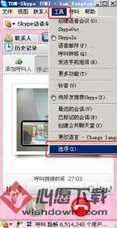 如何使用Skype进行视频聊天?skype视频通话图解步骤_wishdown.com