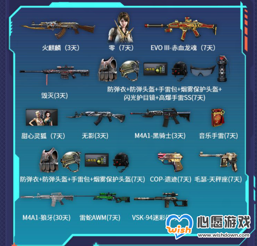 CF十月专属宝箱活动