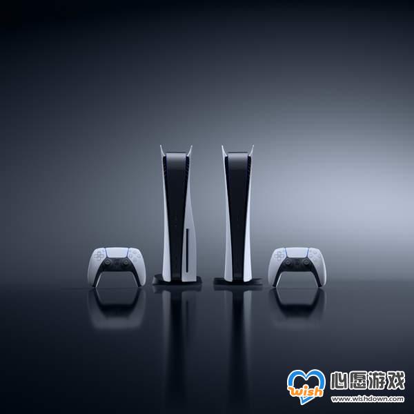 PS5官方放出高清图片 全面展示次世代主机及各种配件_wishdown.com