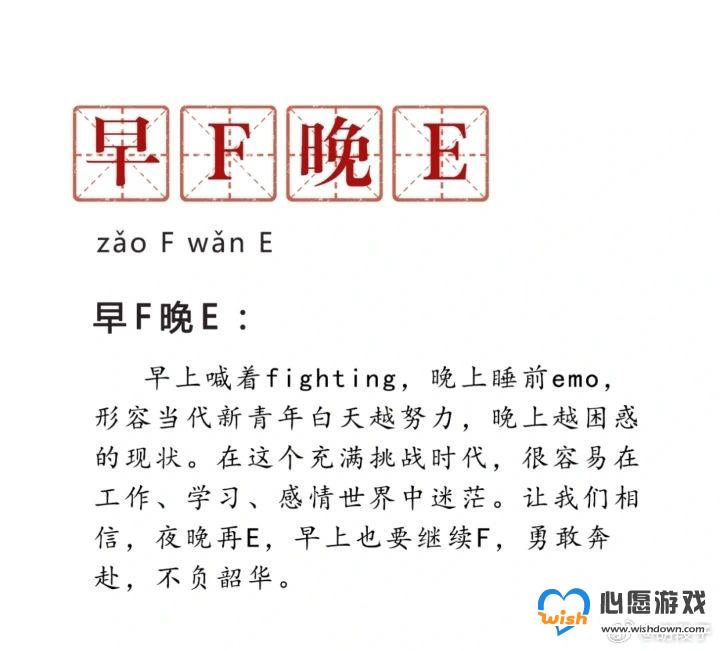 正式确诊为胡歌什么意思 打工人早F晚E梗介绍