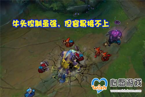 LOL无限火力新神降临-“冰封神牛”打蒙玩家 被控到一下就只能等死_wishdown.com