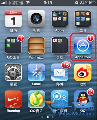 iPhone6怎么安装qq？苹果6安装qq教程_wishdown.com