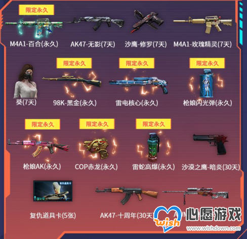 CF十月专属宝箱活动