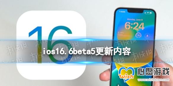 ios16.6beta5更新了什么 ios16.6beta5更新内容_wishdown.com