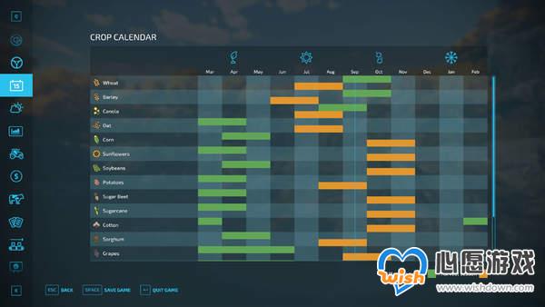 《模拟农场22》季节变化系统介绍 春播秋收，时节可控_wishdown.com