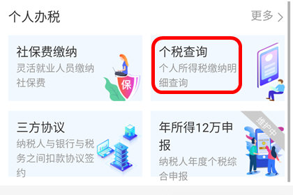 支付宝如何查看个人所得税