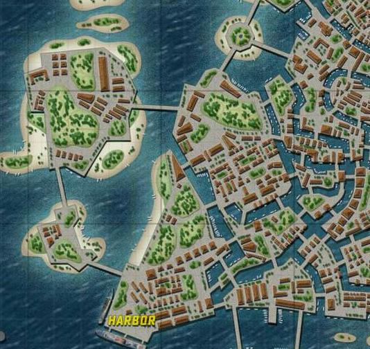绝地求生新地图威尼斯水城：全图超过96个独立岛屿！